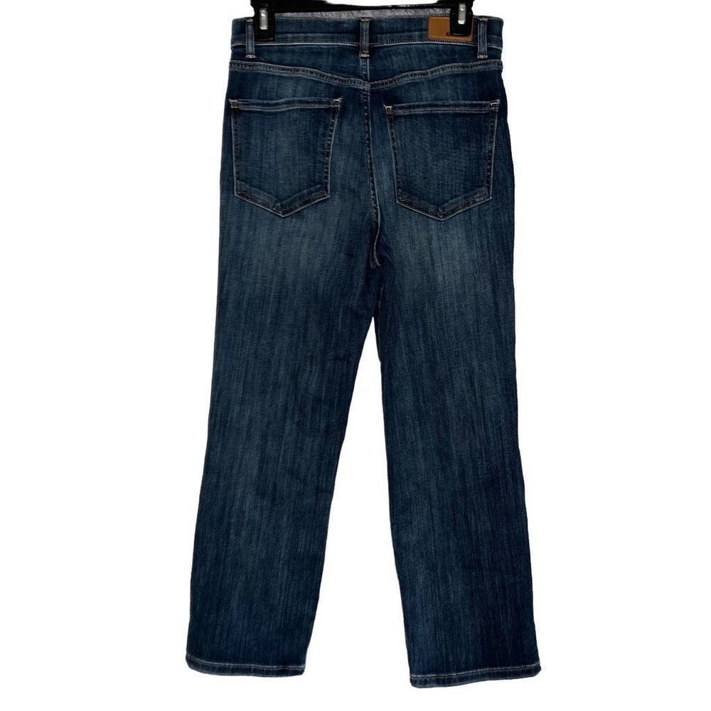 Express bootcut blue jeans 4R